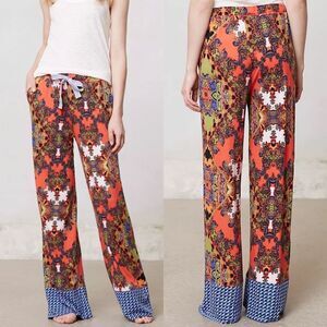 Anthropologie Pieced Paisley Loungers‎ pants